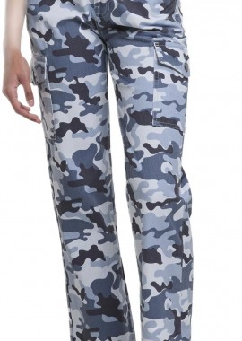 DEF - Straight Fit Jeans DEF DFLJS197-01697 blue camo