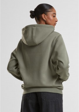 Urban Classics - Ladies Fluffy Hoody Urban Classics TB7105-18328 paleolive