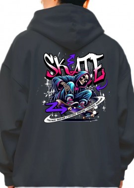 Pop Culture - Hoodie Skate Pop Culture Black