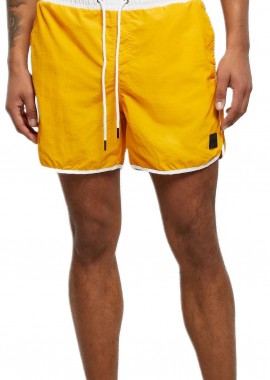 Urban Classics - Retro Swimshorts Urban Classics TB2050-03748 white/magicmango