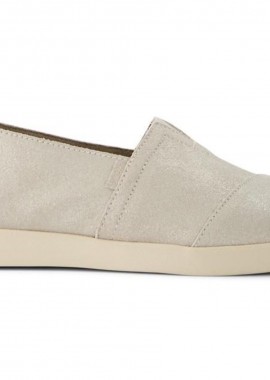TOMS - TOMS Alpargata Plus Γυναικείες Εσπαντρίγιες 10021548 Ασημί