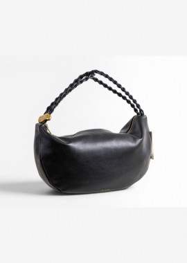 Ted Baker - Ted Baker Islo Leather Hobo Bag Μαύρο