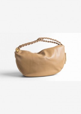 Ted Baker - Ted Baker Islo Leather Hobo Bag Πούρου