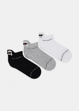 Karl Lagerfeld - Karl Lagerfeld Κάλτσες 3-pack IKON A1W47024 Μαύρο