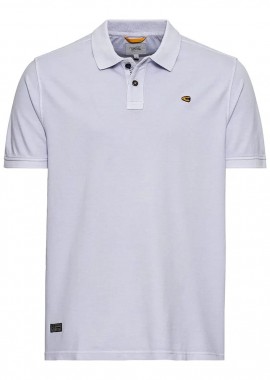 Camel Active - Camel Active Ανδρικό Κοντομάνικο Polo T-Shirt 409965 Λιλα