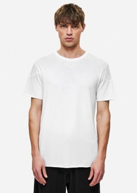 Dirty Laundry - Dirty Laundry Ανδρικό T-shirt με Ανοιχτές Ραφές DLMT000656 Λευκό