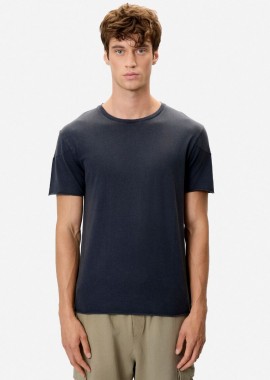 Dirty Laundry - Dirty Laundry Ανδρικό T-shirt με Ανοιχτές Ραφές DLMT000656 Μπλέ