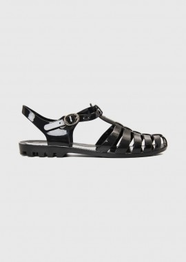 Funky Buddha - Funky Buddha Γυναικεία Σανδάλια Jelly FBL013-108-08 Μαύρο