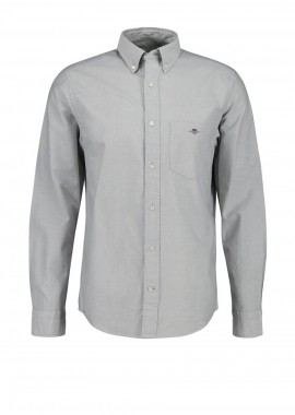 Gant - Gant Slim Classic Oxford Shirt 3000202 Σκούρο Γκρί