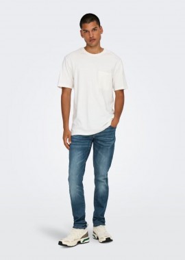 Only and Sons - Only & Sons Loom Slim Dmb 22029595 Μπλέ