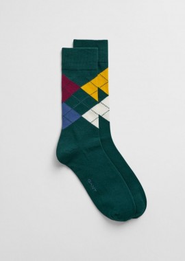 Gant - Gant Argyle Socks 9960319 Πράσινο