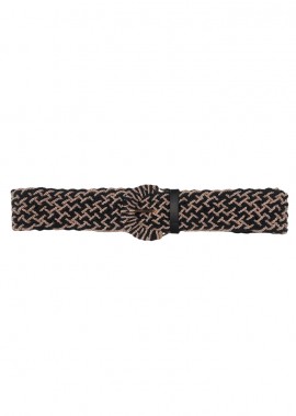 PerfectDress.gr - boho ζώνη δίχρωμη Braid black