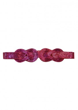 PerfectDress.gr - glamorous 70s ζώνη κρύσταλλα magenta