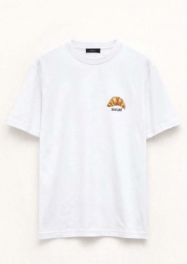 PerfectDress.gr - casual T-shirt Croissant λευκό