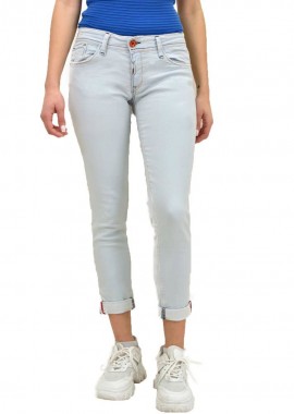 Back2Jeans - Γυναικείο τζιν κάπρι χαμηλοκάβαλο Τζιν 19015