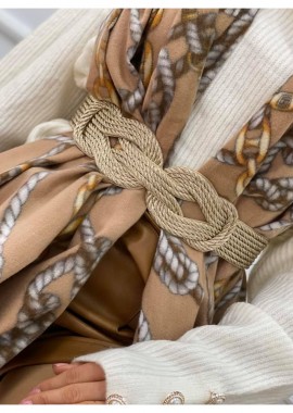 sense-shop - ΧΡΥΣΗ ΖΩΝΗ - KNOT BRAID