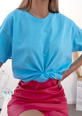 sense-shop - TURQUOISE BOYFRIEND TEE
