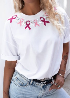 sense-shop - PINK OCTOBER X ΑΛΜΑ ΖΩΗΣ T-SHIRT
