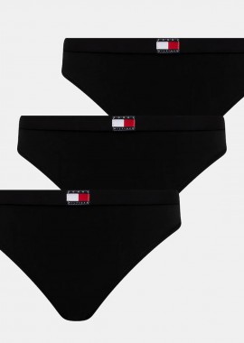 TOMMY HILFIGER - Σετ 3 τεμάχια Σλιπ Βαμβακερά Με Λογότυπο
