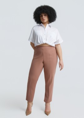 MAT FASHION - Basic παντελόνι cigarette