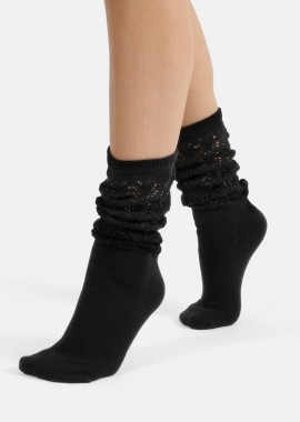 CETTE - Κάλτσες Pelerine slouchy socks με μαλλί