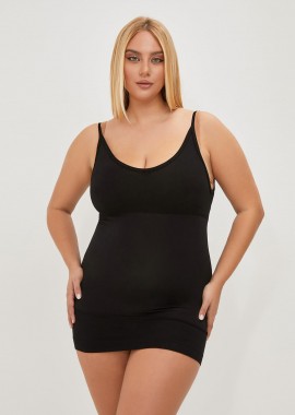 CETTE - Shapewear αμάνικο τοπ σε μαύρο