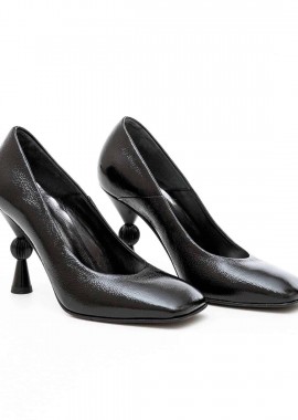 - Δερμάτινες Γόβες Art 20FW94 Black