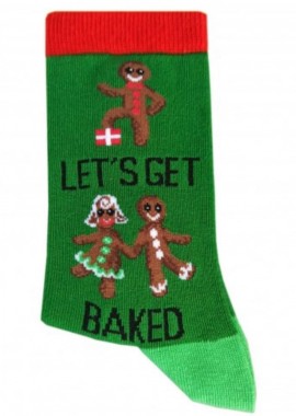 chetic socks - Κάλτσες Let's Get Baked πράσινο unisex