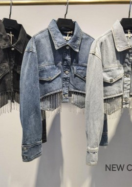 Amelie's - Denim Jacket Chris Dark Blue