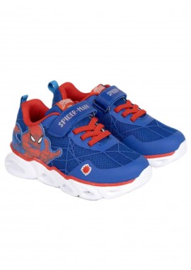 MARVEL - MARVEL ΠΑΙΔΙΚΟ SNEAKERS LED SPIDERMAN 1998 - μπλε 28 ΜΠΛΕ