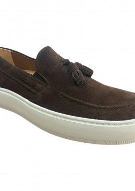 Commanchero Original - Commanchero Ανδρικά Παπούτσια Μοκασίνια 72396-422 Καφέ Δέρμα