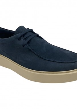 Kricket - kricket Ανδρικά Παπούτσια Sneakers 1064-34 Μπλέ Δέρμα