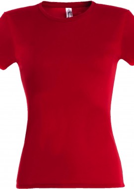 - Γυναικείο T-shirt Miss SOLS 11386 Red