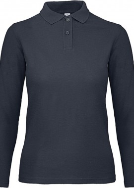 - Μακρυμανικο Γυναικειο Polo ID.001 LSL B & C PWI13 Navy