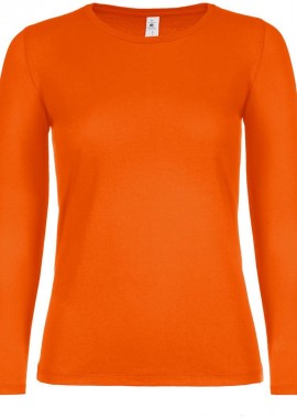 - Γυναικείο μακρυμάνικο T- Shirt B & C TW06T Orange