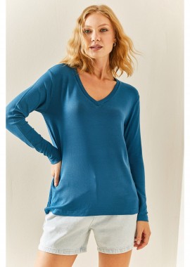 Xhan Fashion - Xhan Fashion - Γυναικεία Μπλούζα Xhan