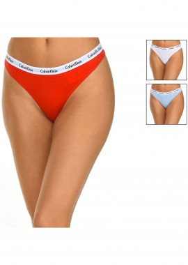 Calvin Klein Underwear - Calvin Klein Underwear - Γυναικείο Σετ 3 Τεμ. Στρινγκ Calvin Klein Underwear