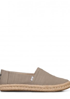 Toms - Εσπαντρίγιες γυναικείες Toms Λαδί 10020859 Slubby Woven Alpargata Rope 2.0 262