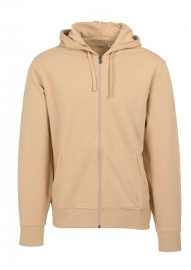 POLO RALPH LAUREN - ΑΝΔΡΙΚΟ T-SHIRT L/S HOODIE LOUNGE TOP POLO RALPH LAUREN ΚΑΝΟΝΙΚΗ ΓΡΑΜΜΗ ΜΠΕΖ/ΚΑΦΕ
