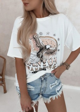 fashionroom - CANYON WHITE TSHIRT