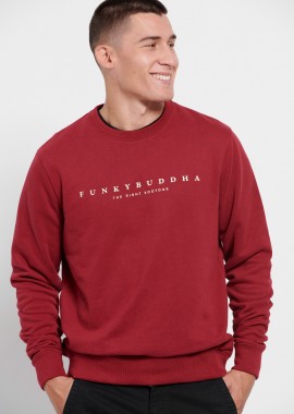 FUNKY BUDDHA - Φούτερ με Funky Buddha τύπωμα