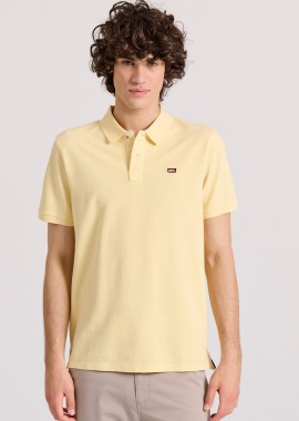 FUNKY BUDDHA - Essential polo μπλούζα με κεντημένο logo