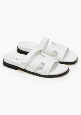 Issue - Ανοιχτά σανδάλια flatform - Λευκό