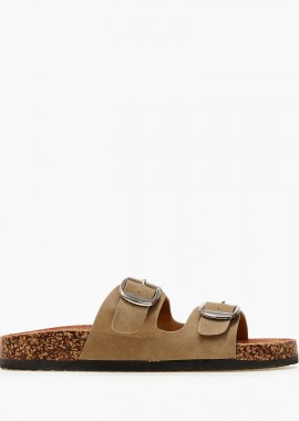 Issue - Σανδάλια flatform με ρυθμιζόμενα λουράκια - Πούρο