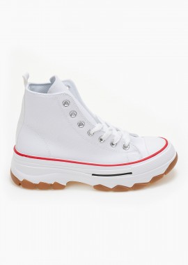 Issue - Sneakers μποτάκια - Λευκό