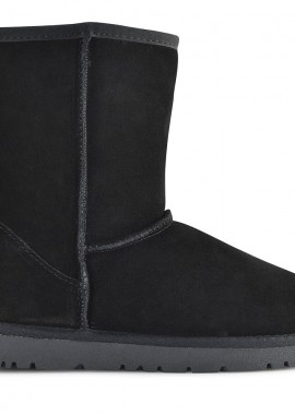 Kelara - Μαύρο δερμάτινο Australian Boot Kelara K21209