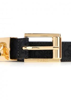 Guess - Guess ανθρακί ζώνη Yesba BW9322