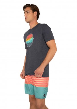 PROTEST - PROTEST RAG T-SHIRT ΜΠΛΕ