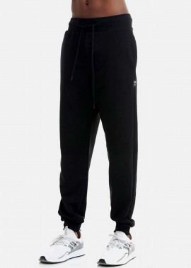 BODY TALK - BDTK PANTS ON SLIM JOGGER PANTS ΜΑΥΡΟ