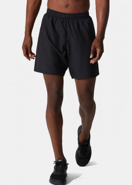 ASICS - ASICS CORE 2-N-1 7IN SHORT ΜΑΥΡΟ